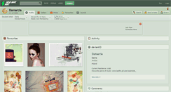 Desktop Screenshot of damarcia.deviantart.com
