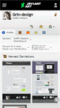 Mobile Screenshot of grin-design.deviantart.com