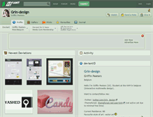 Tablet Screenshot of grin-design.deviantart.com