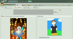 Desktop Screenshot of kassitheplantwarrior.deviantart.com