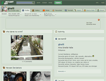 Tablet Screenshot of ginelli.deviantart.com