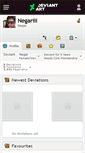 Mobile Screenshot of negariii.deviantart.com