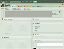 Tablet Screenshot of negariii.deviantart.com