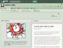 Tablet Screenshot of ambient-lullaby.deviantart.com