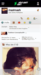 Mobile Screenshot of mashnash.deviantart.com