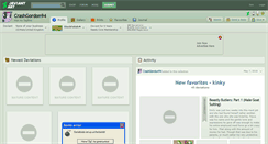 Desktop Screenshot of crashgordon94.deviantart.com