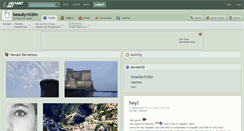 Desktop Screenshot of beautyvictim.deviantart.com