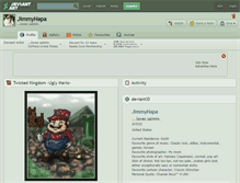 Tablet Screenshot of jimmyhapa.deviantart.com