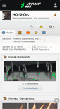 Mobile Screenshot of h0tsh0ts.deviantart.com