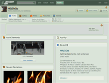 Tablet Screenshot of h0tsh0ts.deviantart.com