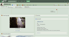 Desktop Screenshot of johanna-lee.deviantart.com