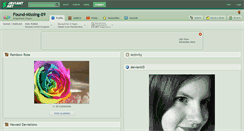 Desktop Screenshot of found-missing-89.deviantart.com