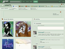 Tablet Screenshot of lansert2.deviantart.com