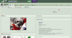Desktop Screenshot of mikushe.deviantart.com