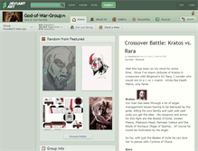 Tablet Screenshot of god-of-war-group.deviantart.com