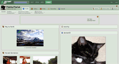 Desktop Screenshot of fideliusthecat.deviantart.com