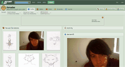 Desktop Screenshot of kenadae.deviantart.com