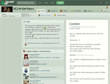 Tablet Screenshot of dc2-hi-def-fans.deviantart.com