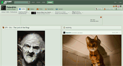 Desktop Screenshot of felandrim.deviantart.com
