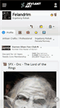 Mobile Screenshot of felandrim.deviantart.com