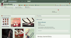 Desktop Screenshot of memo-alemarat.deviantart.com