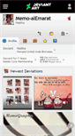 Mobile Screenshot of memo-alemarat.deviantart.com