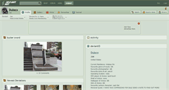 Desktop Screenshot of dulocx.deviantart.com