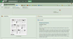Desktop Screenshot of kimberleyelrebmik.deviantart.com