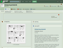 Tablet Screenshot of kimberleyelrebmik.deviantart.com