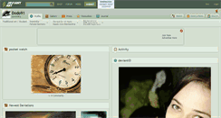 Desktop Screenshot of dodo91.deviantart.com