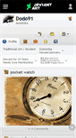 Mobile Screenshot of dodo91.deviantart.com