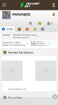 Mobile Screenshot of molunaplz.deviantart.com