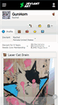 Mobile Screenshot of gunmom.deviantart.com