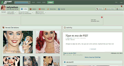 Desktop Screenshot of kellyneilson.deviantart.com