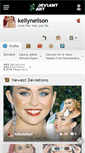 Mobile Screenshot of kellyneilson.deviantart.com