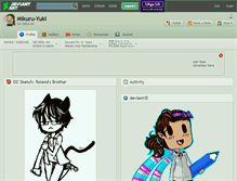 Tablet Screenshot of mikuru-yuki.deviantart.com