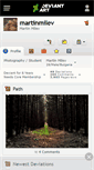 Mobile Screenshot of martinmilev.deviantart.com