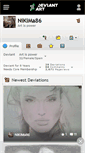 Mobile Screenshot of nikima86.deviantart.com