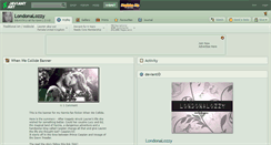 Desktop Screenshot of londonalozzy.deviantart.com
