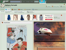 Tablet Screenshot of akabane-kuroudo.deviantart.com