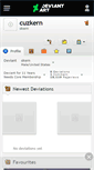 Mobile Screenshot of cuzkern.deviantart.com