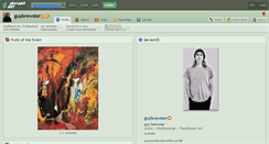 Desktop Screenshot of guybrewster.deviantart.com