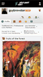 Mobile Screenshot of guybrewster.deviantart.com