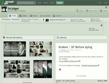 Tablet Screenshot of drcaligari.deviantart.com