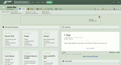 Desktop Screenshot of jamie-rae.deviantart.com