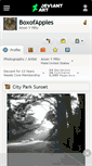 Mobile Screenshot of boxofapples.deviantart.com