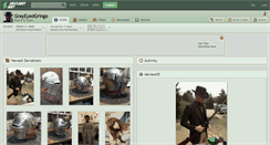 Desktop Screenshot of grayeyedgringo.deviantart.com