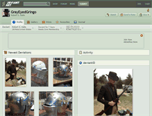 Tablet Screenshot of grayeyedgringo.deviantart.com