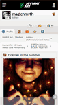 Mobile Screenshot of magicnmyth.deviantart.com