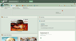 Desktop Screenshot of exotica.deviantart.com